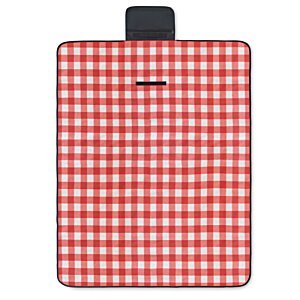 Additional Image 3 - a red and white checkered tablet