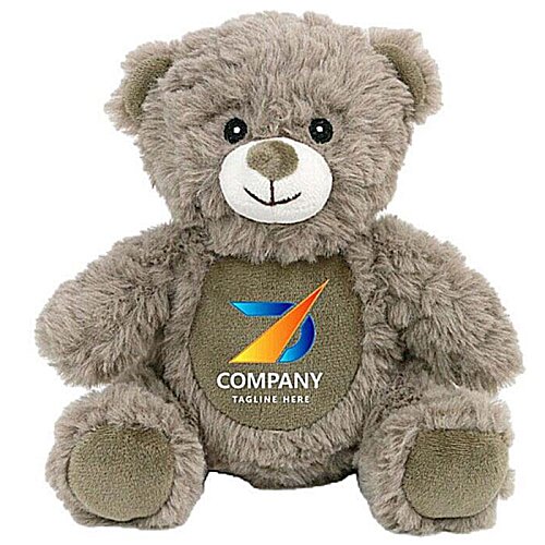Additional Image 1 - a stuffed bear with a logo on it