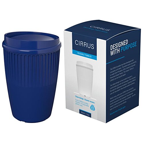 Additional Image 4 - a blue cup next to a box