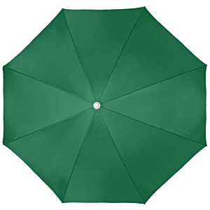 Additional Image 4 - a green umbrella with a white button