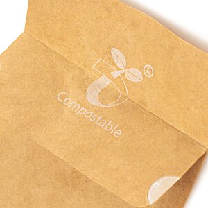 Additional Image 4 - a brown paper bag with a white logo