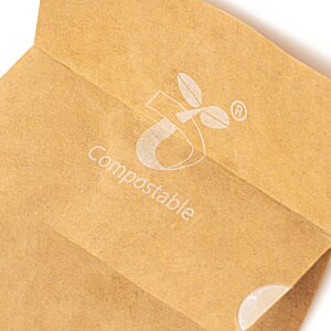 Additional Image 3 - a brown paper bag with a white logo