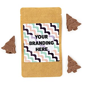 Additional Image 1 - a brown rectangular object with a white label