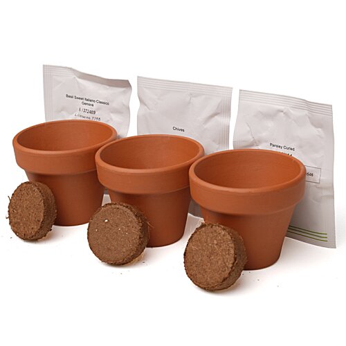 Additional Image 1 - a group of clay pots