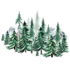 Additional Thumbnail Image 3 - a group of trees in snow