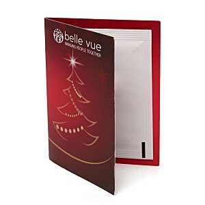 Additional Image 1 - a red and white card