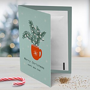 Additional Image 6 - a card with a picture of a plant on it