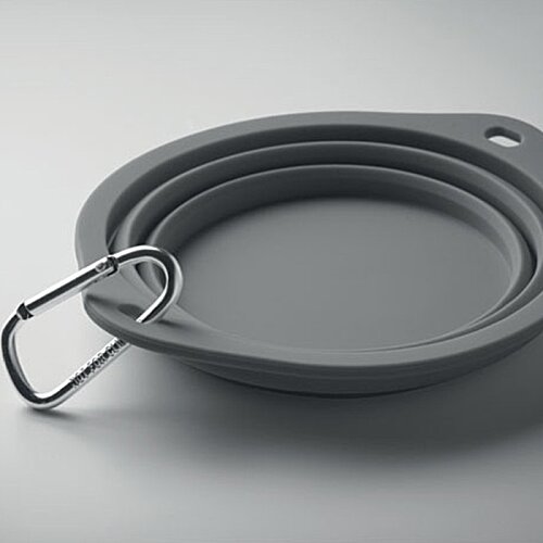 Additional Image 2 - a grey metal bowl with a handle