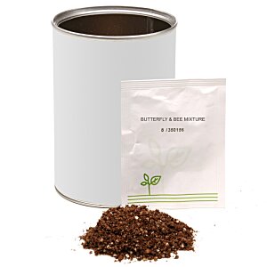 Additional Image 3 - a white can with brown powder next to it