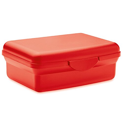 Additional Image 4 - a red plastic container with a lid