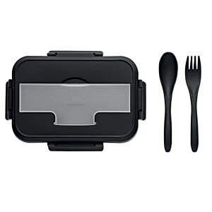 Additional Image 2 - a black rectangular object with a black handle and a black spoon