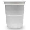 Additional Image 1 - a white plastic cup with a lid