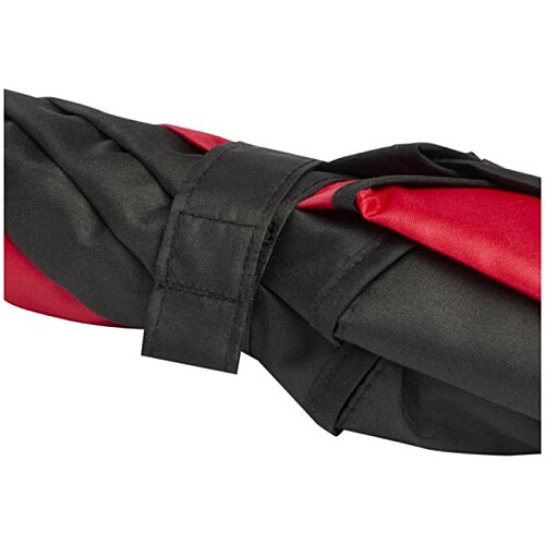 Additional Image 7 - a close up of a red and black jacket