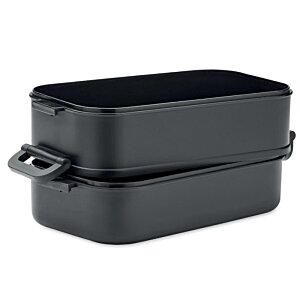 Additional Image 4 - a black rectangular container with a lid