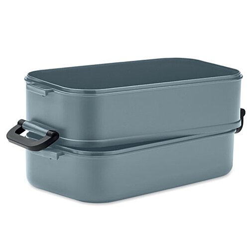 Additional Image 2 - a grey rectangular container with a black handle