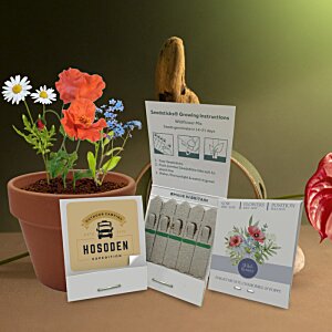 Additional Image 3 - a group of cards and a plant in a pot