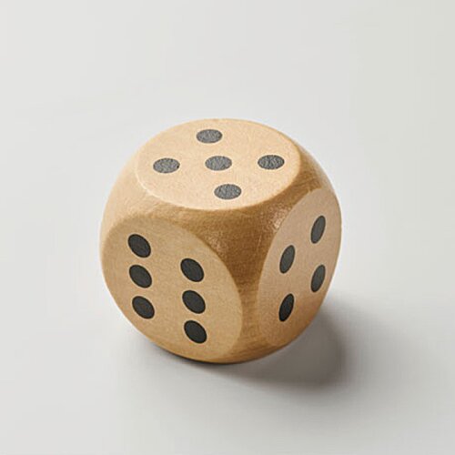 Additional Image 1 - a dice with black dots