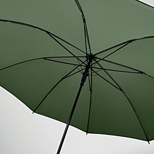 Additional Image 4 - a green umbrella with a black handle