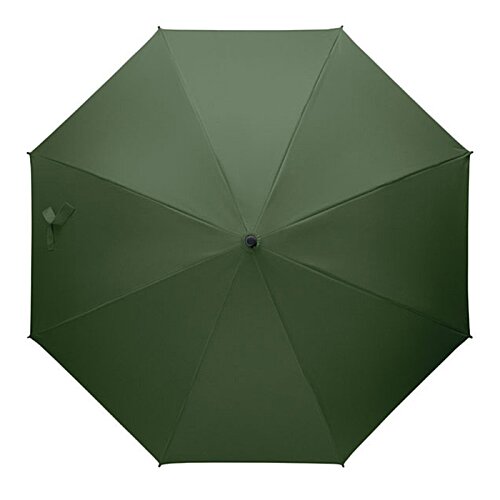Additional Image 3 - a green umbrella with a black tip