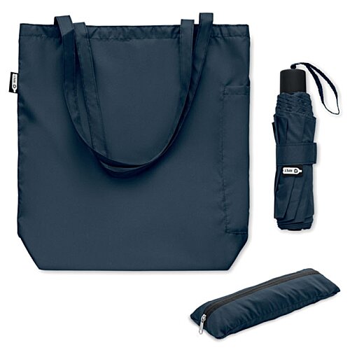 Additional Image 2 - a blue bag and umbrella