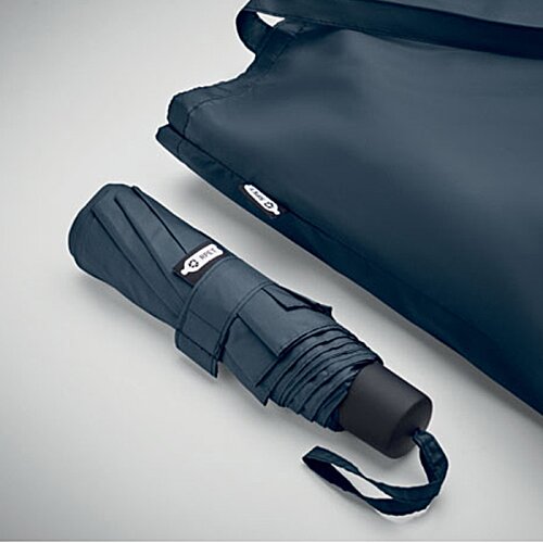 Additional Image 5 - a black umbrella and a blue bag