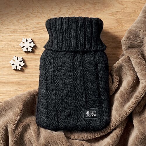 Additional Image 7 - a black knitted sweater on a brown blanket