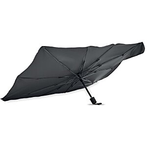 Additional Image 1 - a black umbrella on a white background