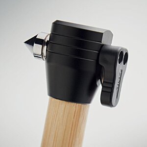 Additional Image 3 - a black and wooden handle