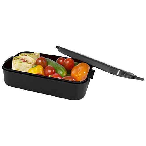 Additional Image 3 - a black container with vegetables and a knife