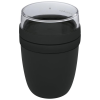 Additional Thumbnail Image 2 - a black cup with a clear lid