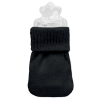 Additional Thumbnail Image 4 - a black baby bootie with white plastic bag