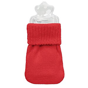 Additional Image 5 - a red and white baby bootie