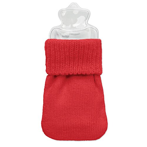 Additional Image 5 - a red and white baby bootie