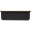 Additional Thumbnail Image 5 - a black rectangular object with a wooden top