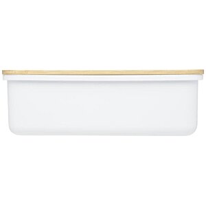 Additional Image 4 - a white rectangular object with a brown top