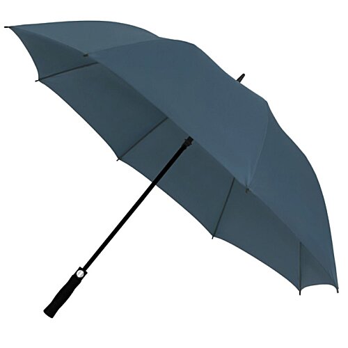 Additional Image 2 - a black umbrella with a handle