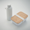 Additional Thumbnail Image 2 - a white container with a wooden lid