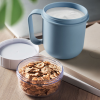 Additional Thumbnail Image 1 - a cup of milk and a bowl of nuts
