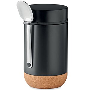 Additional Image 3 - a black and brown container with a spoon