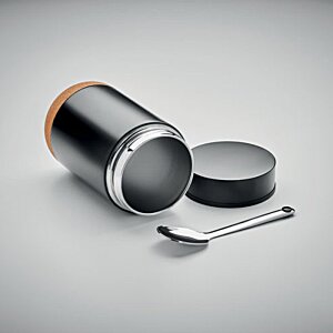 Additional Image 7 - a black and silver container