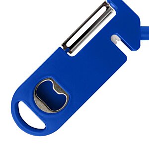 Additional Image 3 - a close up of a blue bottle opener