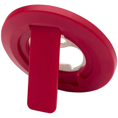 Additional Image 3 - a red plastic clip on a white background