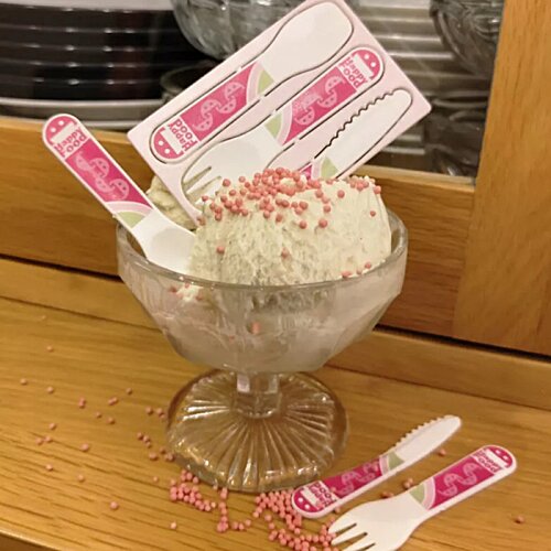 Additional Image 11 - a bowl of ice cream with sugar packets