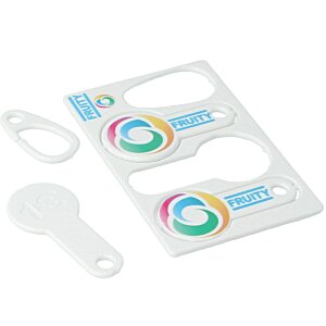 Additional Image 1 - a plastic object with colorful designs