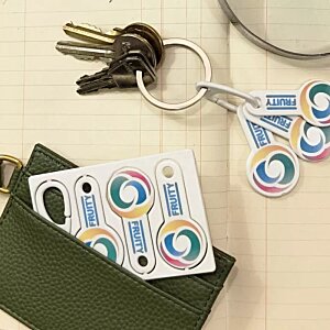 Additional Image 13 - a key chain and key holder with keys and keychain
