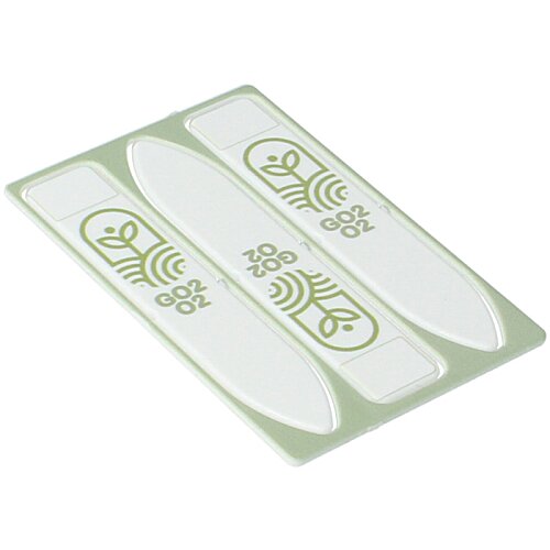Additional Image 3 - a white rectangular object with green border