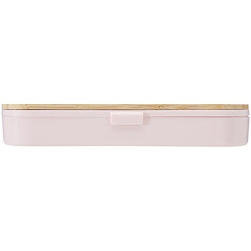 Additional Image 2 - a white rectangular object with a light pink edge