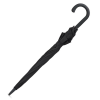 Additional Thumbnail Image 1 - a black umbrella with a curved handle