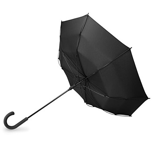 Additional Image 3 - a black umbrella on a white background