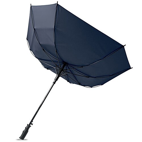 Additional Image 6 - a black umbrella with a long handle